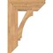 Ekena Millwork Imperial Slat Smooth Bracket, Western Red Cedar, 5 1/2"W x 20"D x 28"H BKT06X20X28IMP06SWR - alternate 4